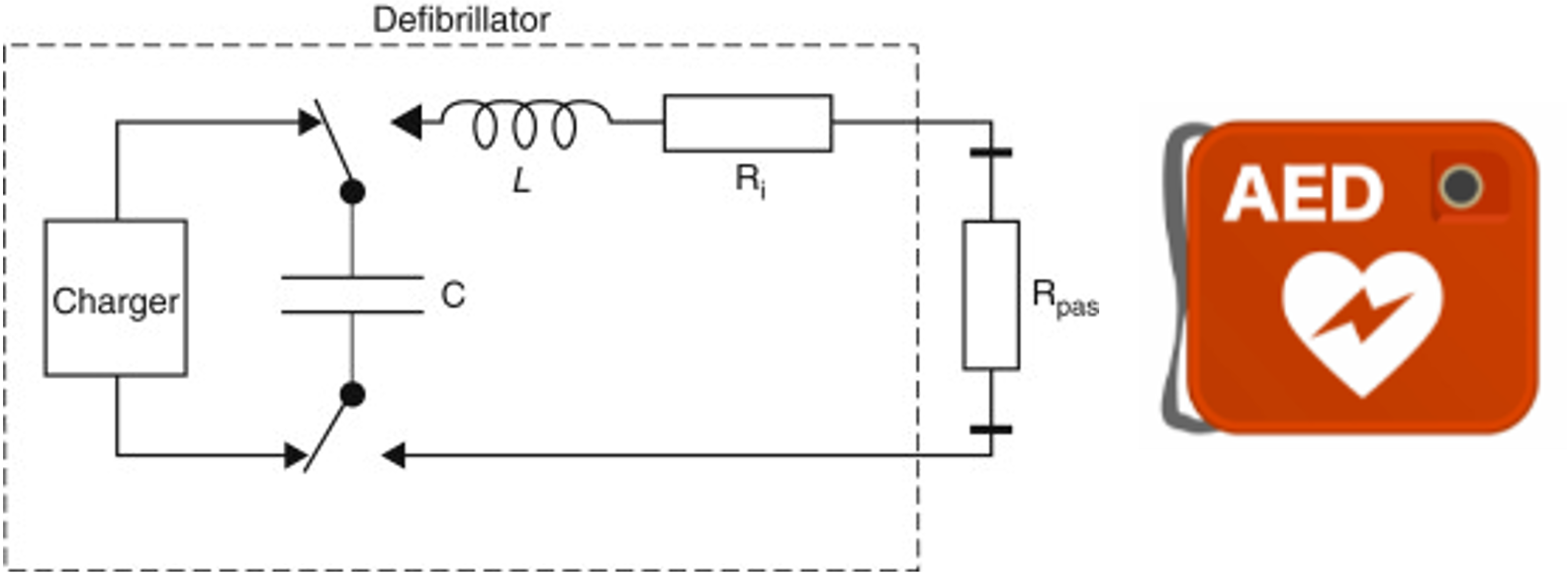 図9 自動体外式除細動器（AED）の構成